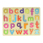 - Houten Alfabetpuzzel - 26 stuks