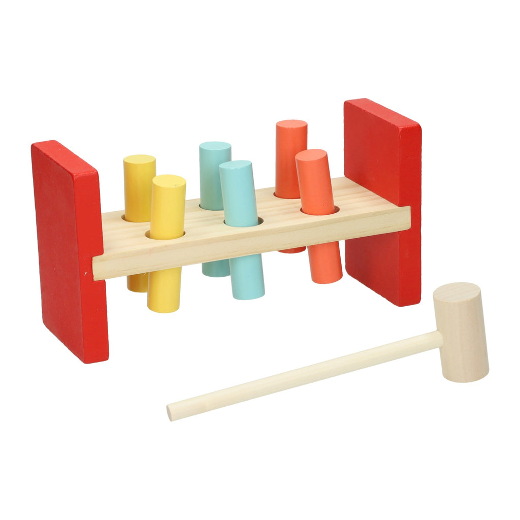 - Houten Hamerbank met Hamer
