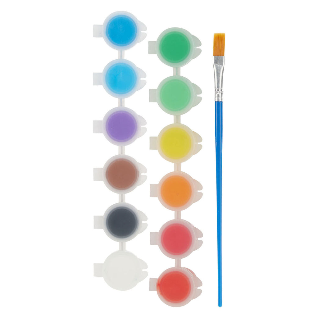 - Tempera Verfset - 12 Kleuren