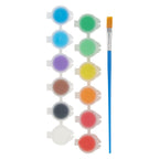 - Tempera Verfset - 12 Kleuren