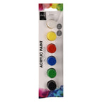 - Acrylverfset 6 Kleuren