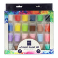 - Acrylverfset 24 Kleuren - 15ml