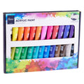 - Acrylverfset 24 Kleuren - 36ml