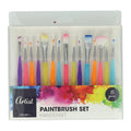 - Set Penselen met Jelly Handgrepen - 15st.