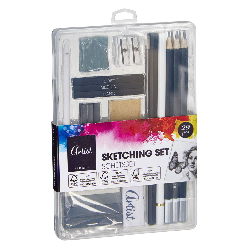 - Complete Schets Set - 29 delig
