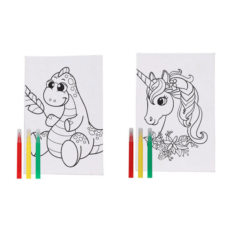 - Set Canvaspanelen 95x15cm - 2st.