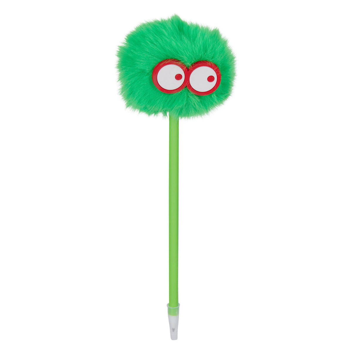 - Balpen met Pompom Zwartschrijvend