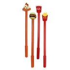 - Set Gelpennen Fastfood in Etui 4 stuks