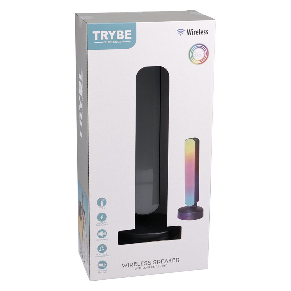 - Draadloze Speaker met Verlichting - Met USB-C Oplaadkabel
