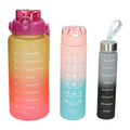 - Set Drinkflessen 270ml 650ml en 1800ml