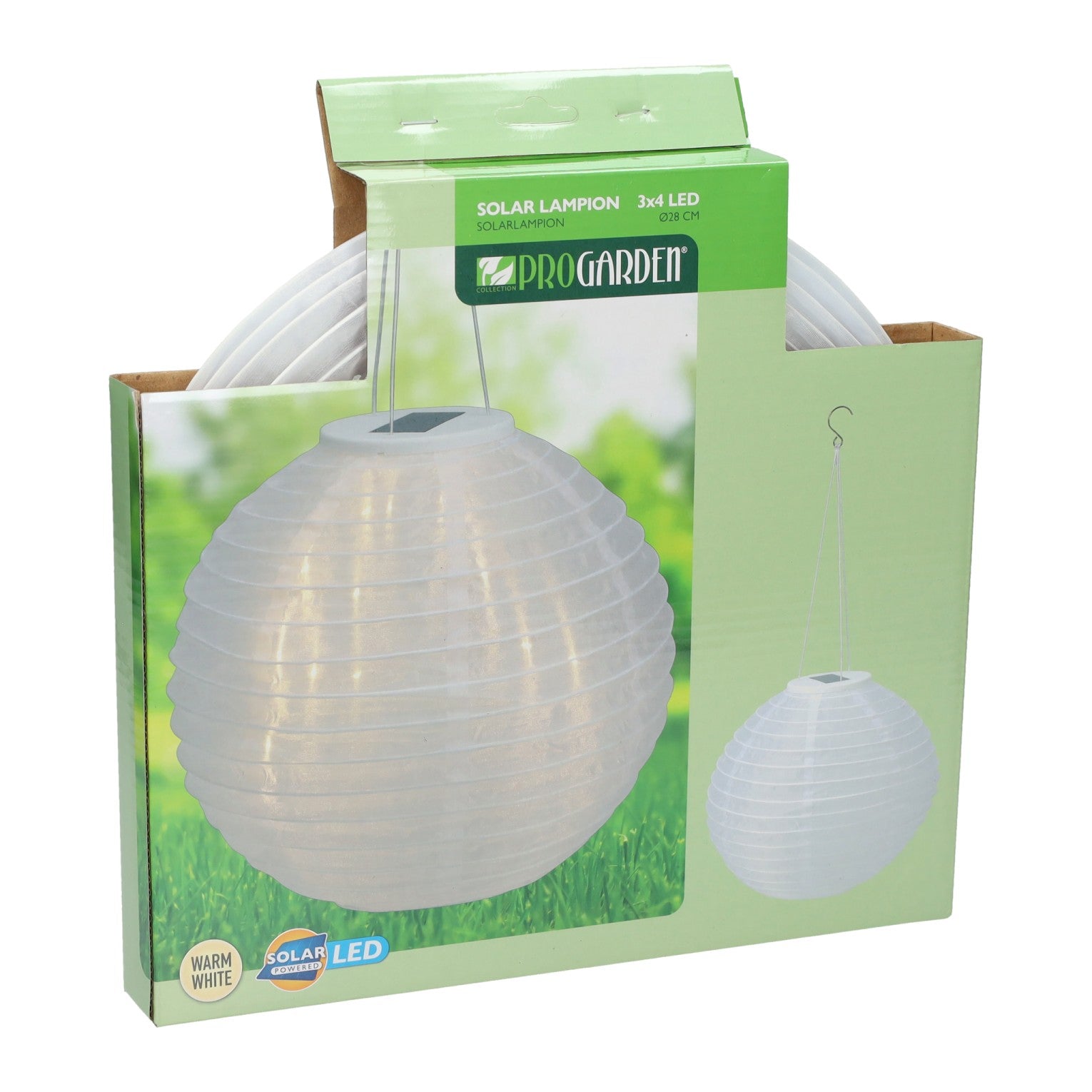 - Hangende Solarlamp in Balvorm - 28cm