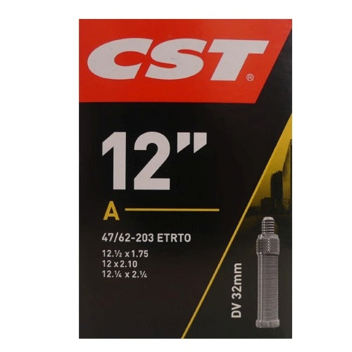Chambre à air CST 12 pouces (47/62-203) DV 32 mm