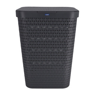 Rotho - Rotho country wasmand 55l antraciet