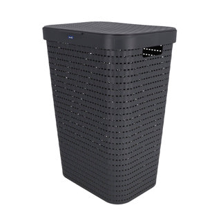 Rotho - Rotho country wasmand 55l antraciet