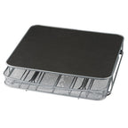 Overige Merken - Overige Merken Koffiezetapparaat standaard met capsulehouder 32x29x6 cm metaal/zwart/zilver