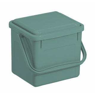 Rotho bio compostemmer - gft afvalbak 5l - bpa vrij - groen