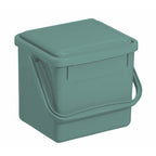 Rotho bio compostemmer - gft afvalbak 5l - bpa vrij - groen