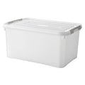 Curver opbergbox kunststof 50 liter - multifunctioneel en stapelbaar.