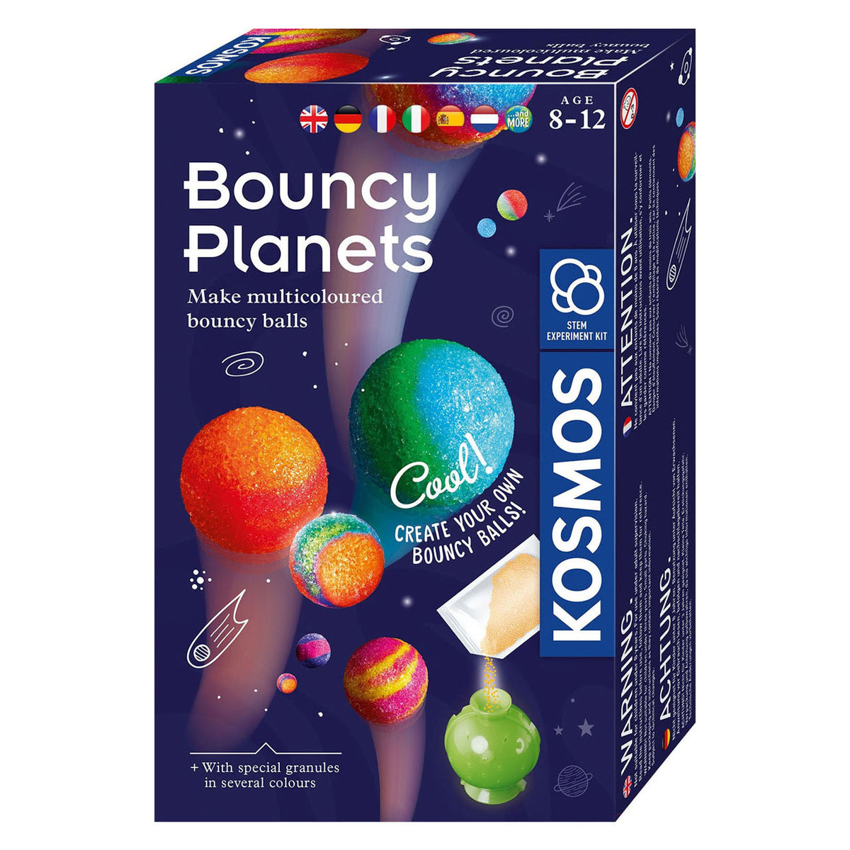 Kosmos stuiterende planeten maken