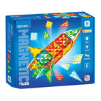 Geomag - Geomag magnetische tegels edelstenen raket set - 32dlg.