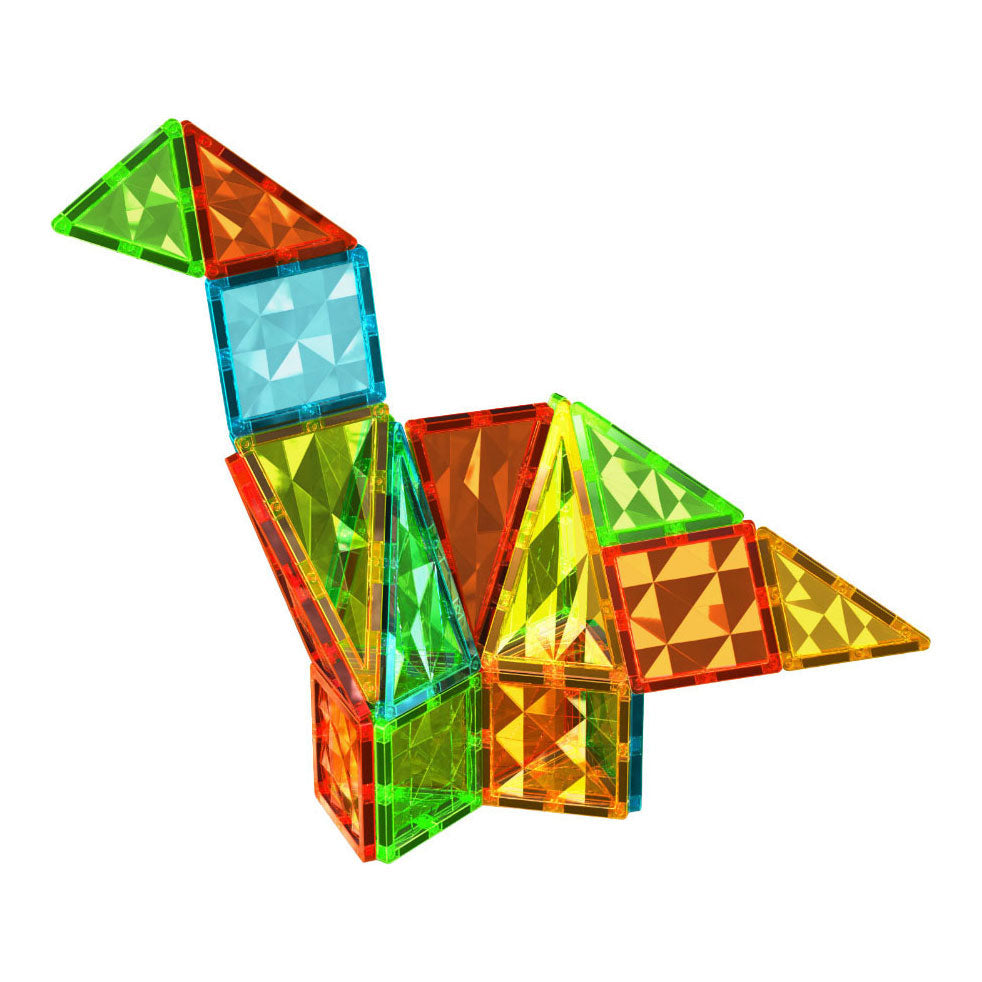 Geomag - Geomag magnetische tegels edelstenen raket set - 32dlg.