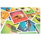 Tactic memo huisdieren - memospel - zoek de juiste paren - honden, katten, konijnen en andere huisdieren - gezelschapsspel voor kinderen en families - 2 tot 6 spelers - vanaf 3 jaar