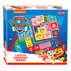 Tactic paw patrol lotto domino memo - 3 in 1