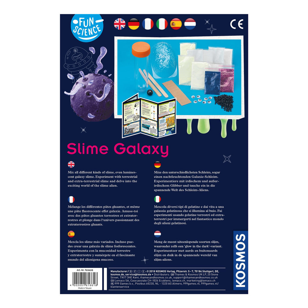 Kosmos - experimenteer met buitenaards slijm