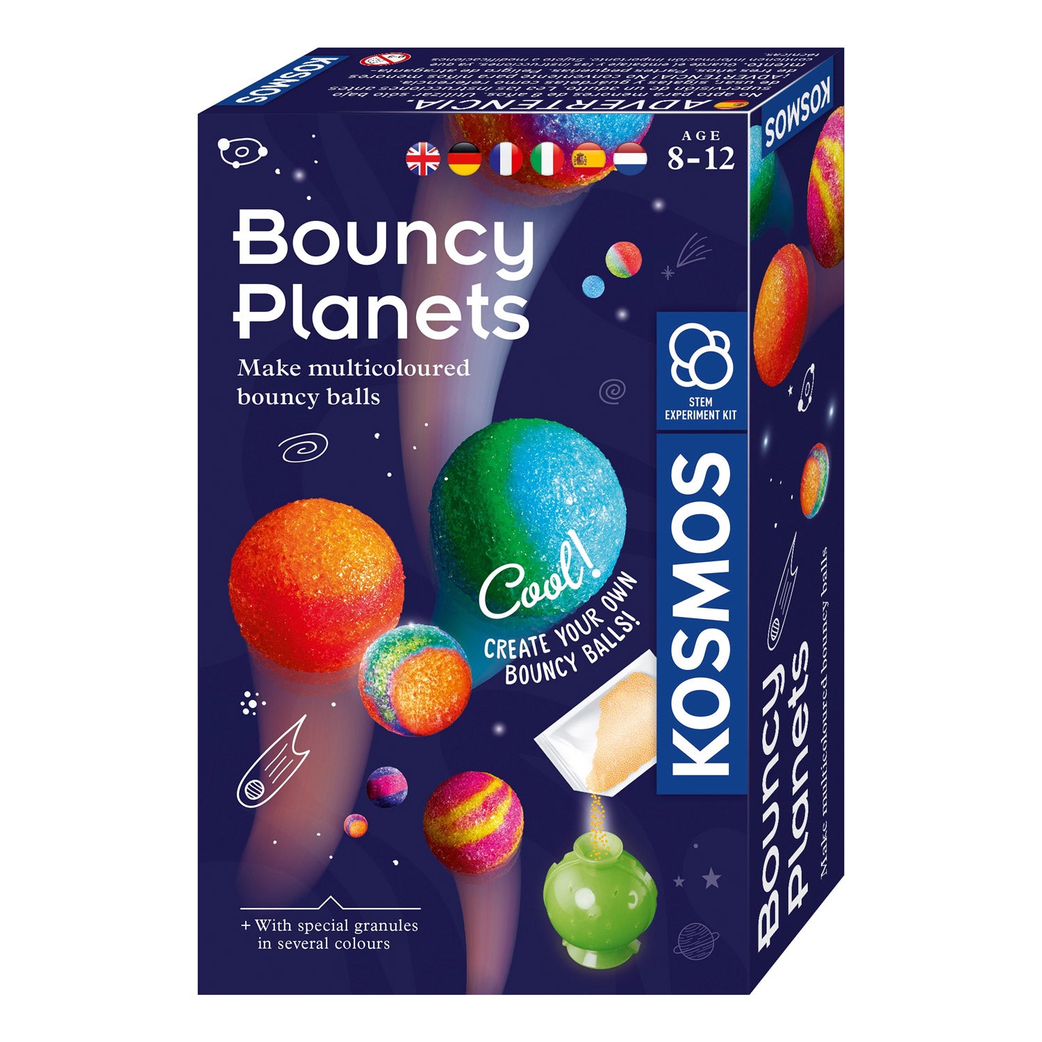 Kosmos stuiterende planeten maken