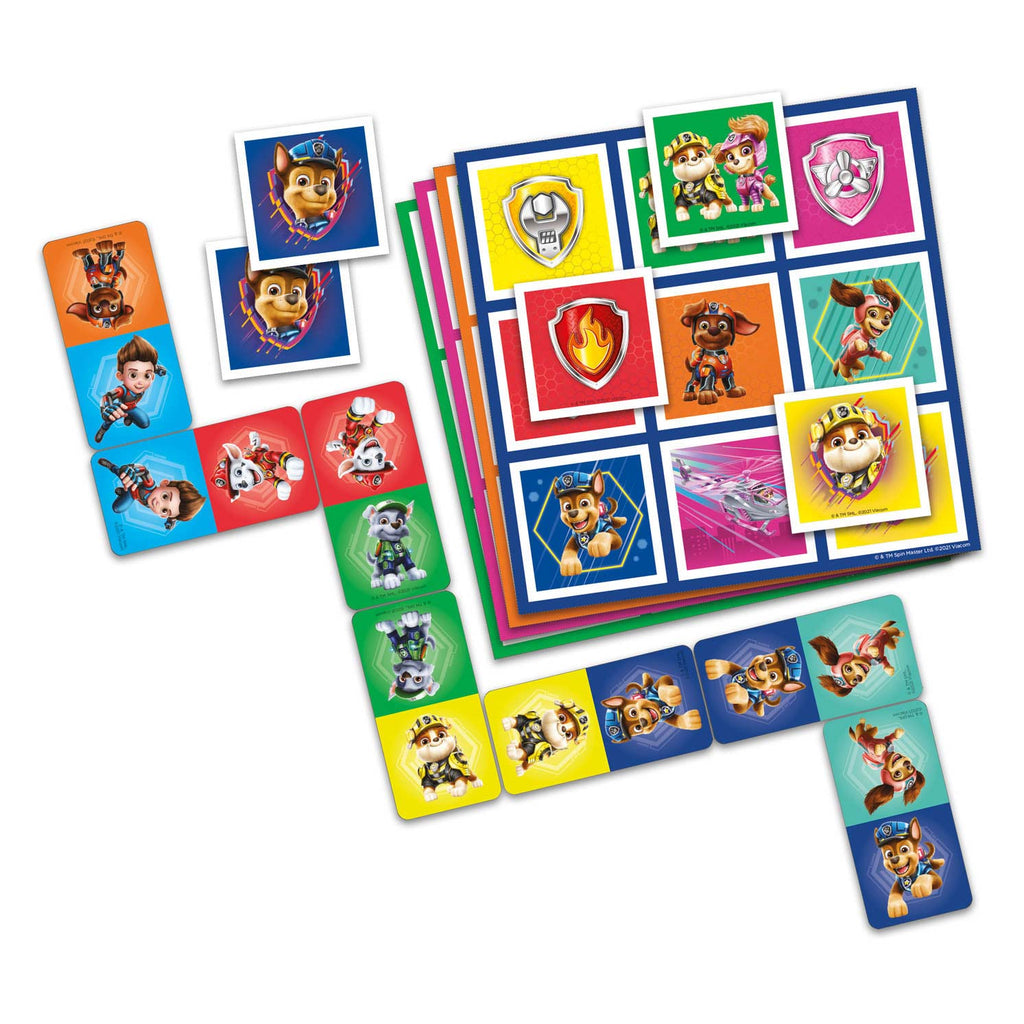 Tactic paw patrol the movie 3-in-1 : memo-lotto-domino