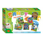 Selecta zandkunst knutselen mega pack (66 zakjes knutselzand)