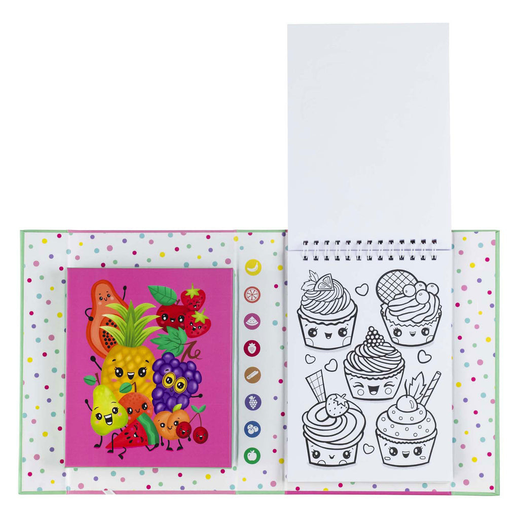 Selecta kleurplaten met geurtjes - fruity cutie