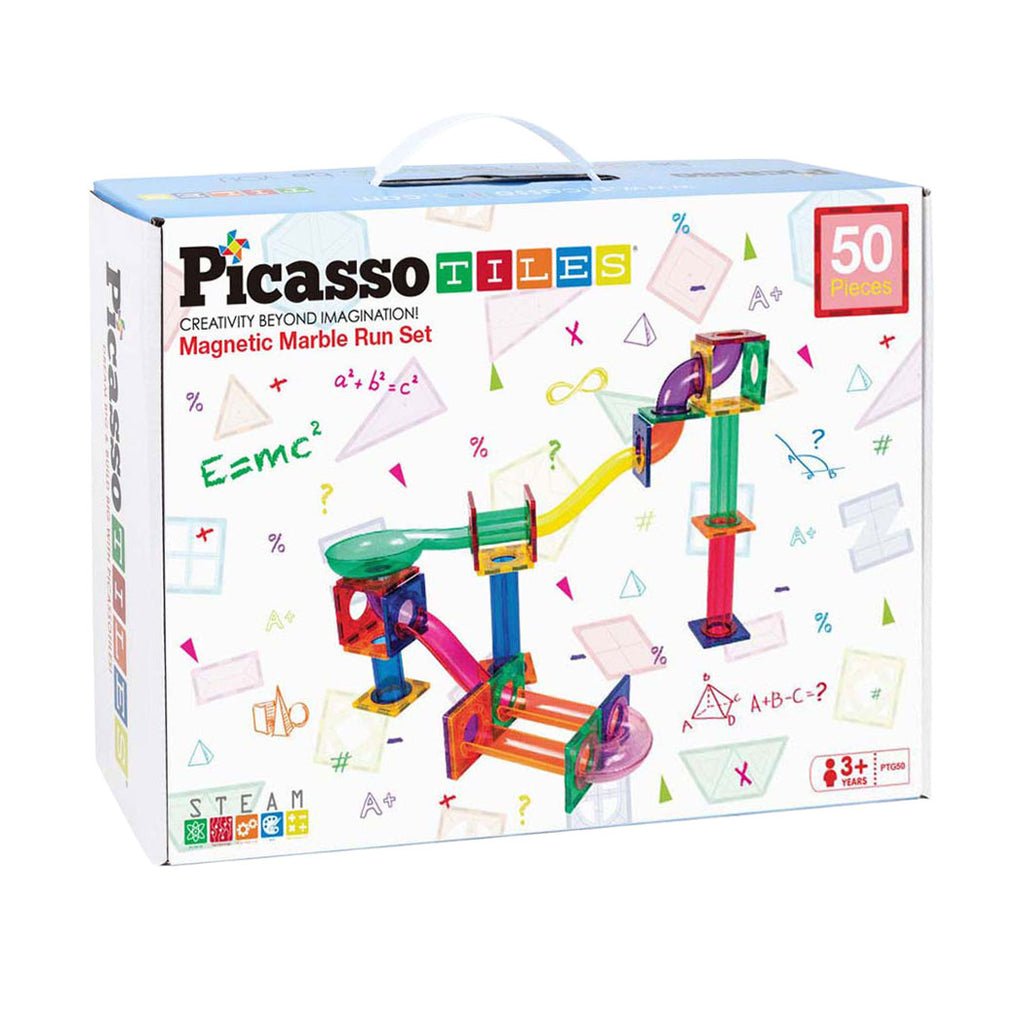 Selecta - Selecta Picassotiles marble run - magnetische bouwtegels - 50dlg.