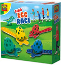 Ses creative dino eierloop van hout met 4 lepels en eieren - vanaf 3 jaar - buitenspeelgoed - schoencadeautjes sinterklaas