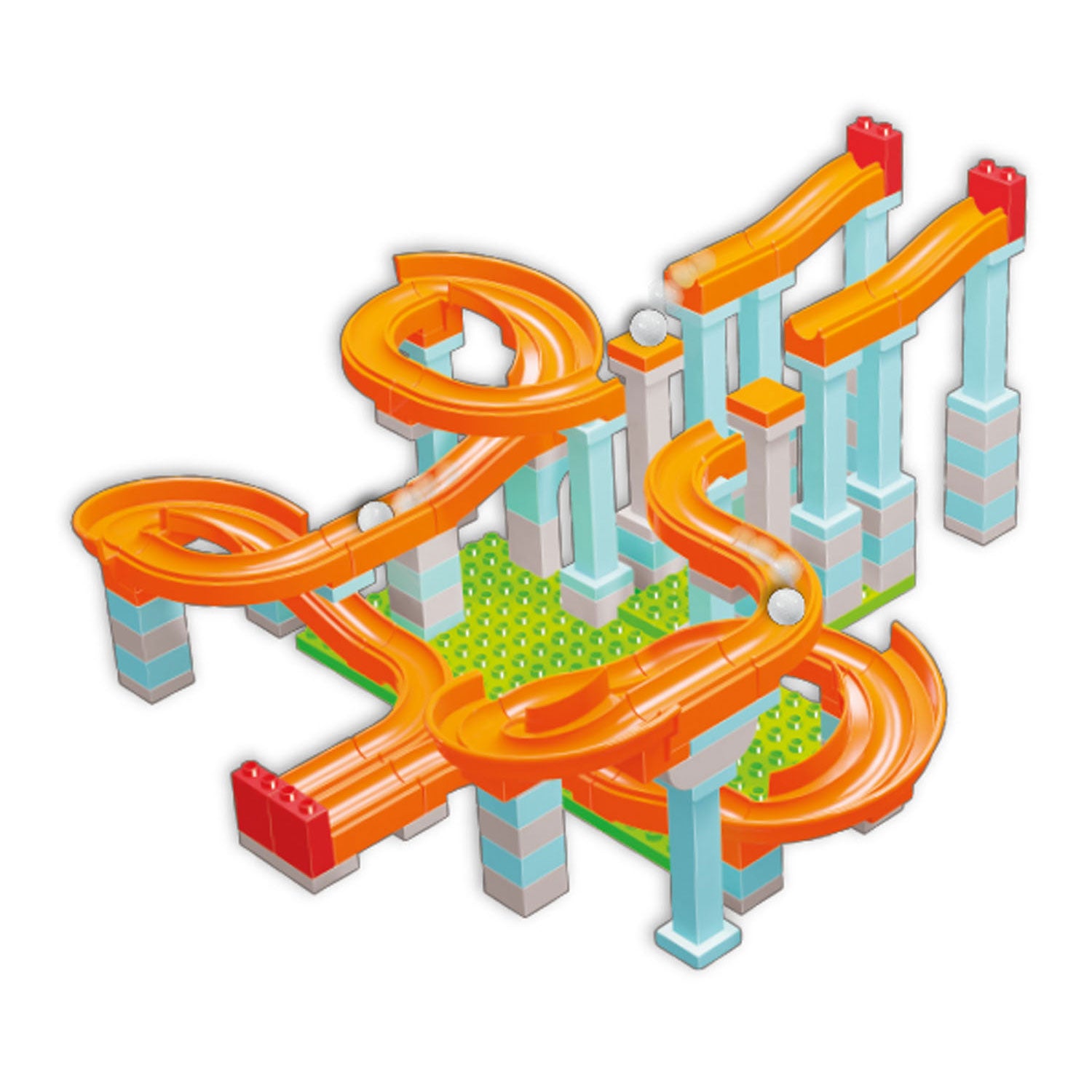 Androni - Androni Knikkerbaan roller coaster set 128dlg.