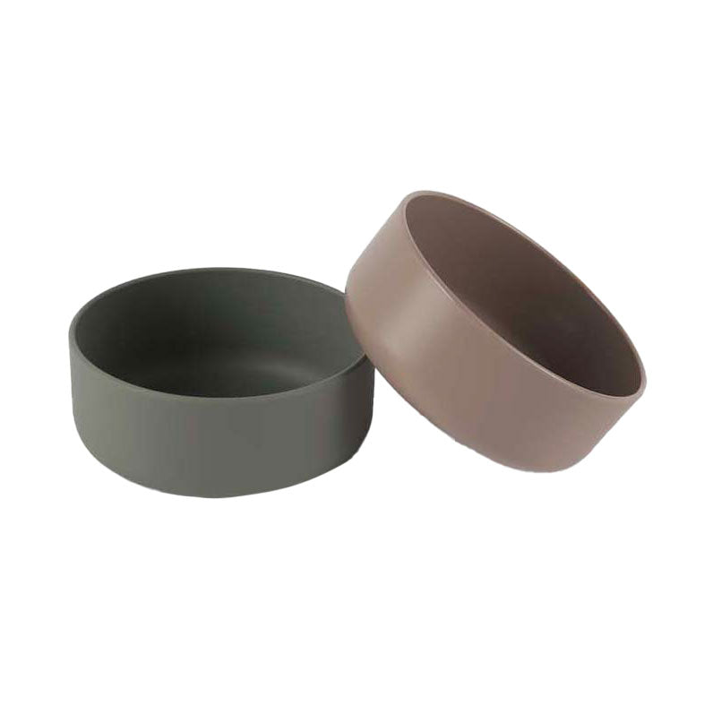 Dantoy kommenset mokka olijfgroen, 2dlg.