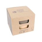 Dantoy kommenset baby servies bioplastic zand mokka 2-delig.