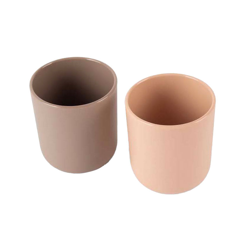 Dantoy bekerset mokka beige, 2dlg.