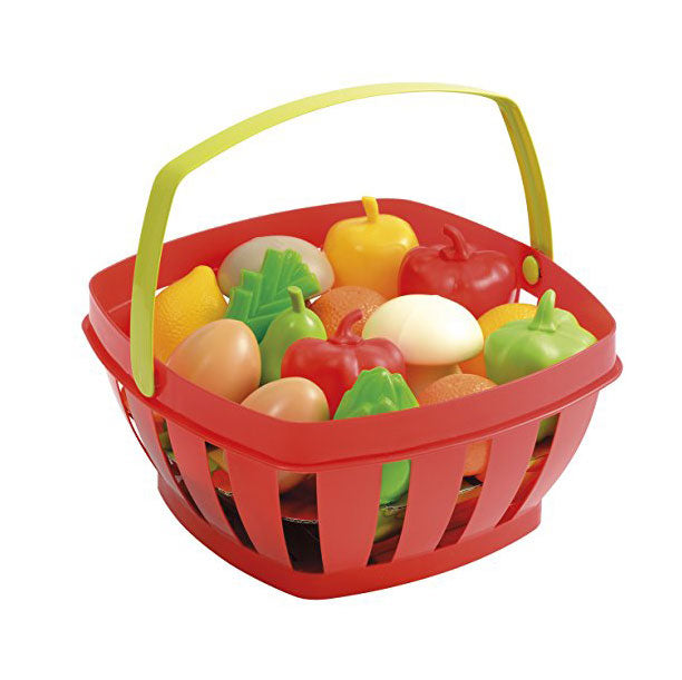 Ecoffier - Ecoffier Mand gevuld met groenten en fruit