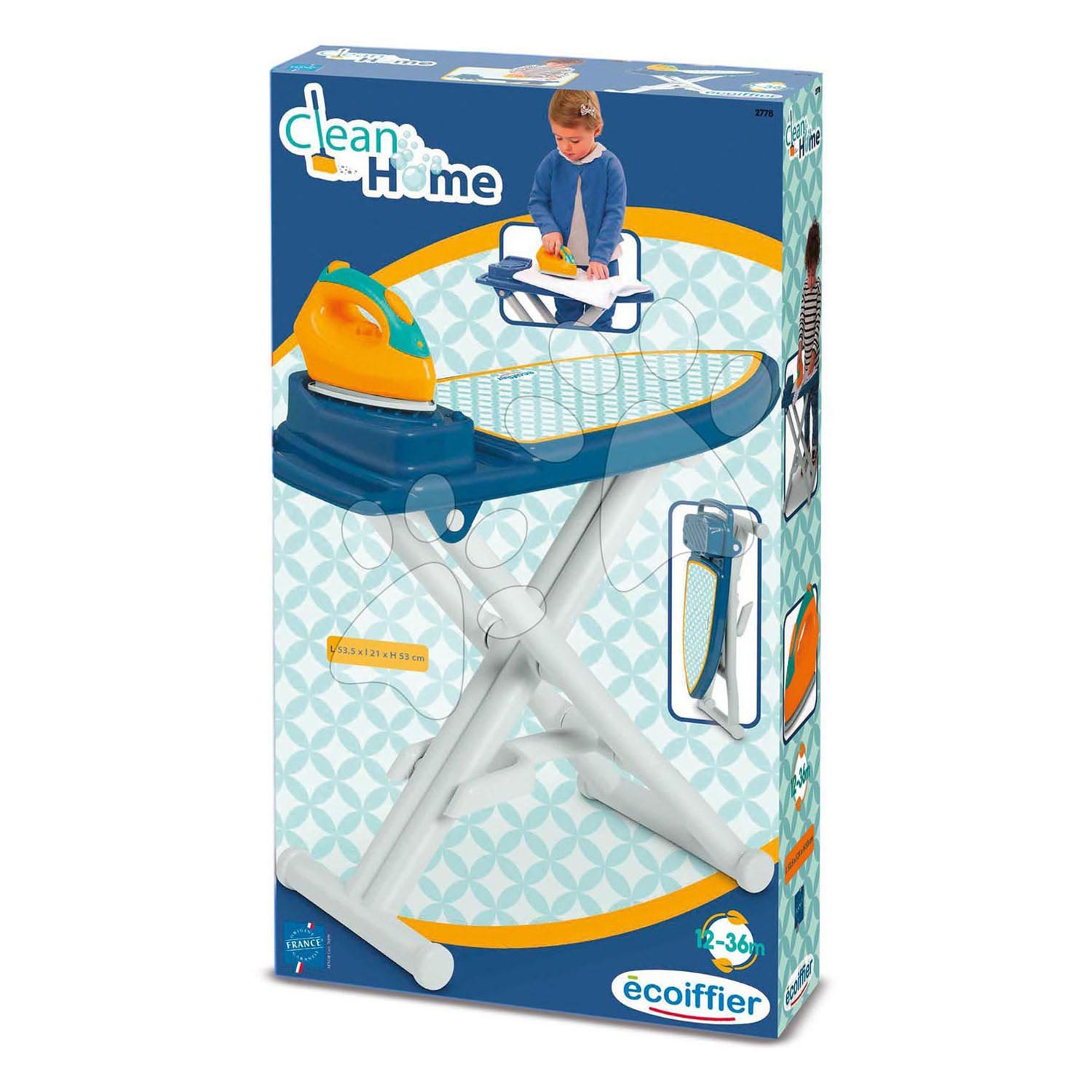 Ecoffier ecoiffier clean home strijkplank