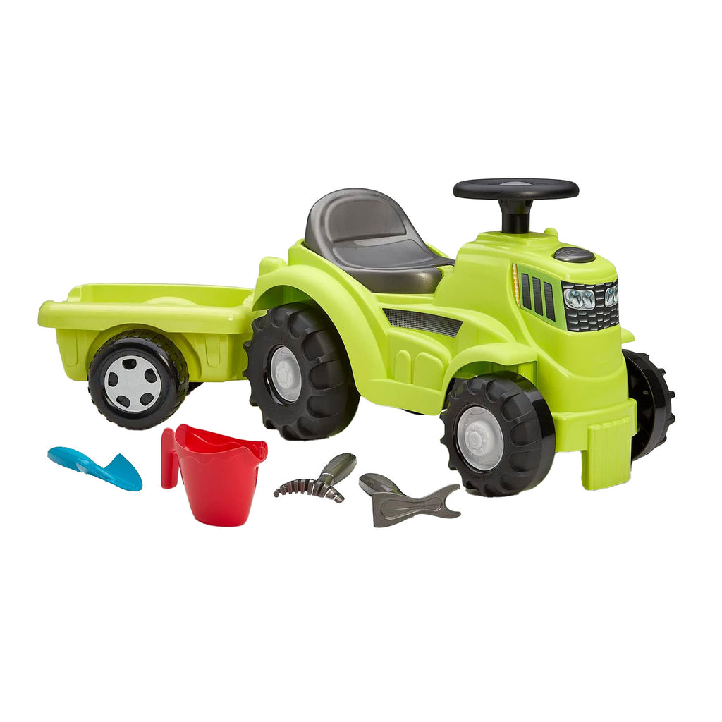 Ecoffier ecoiffier tractor met aanhanger