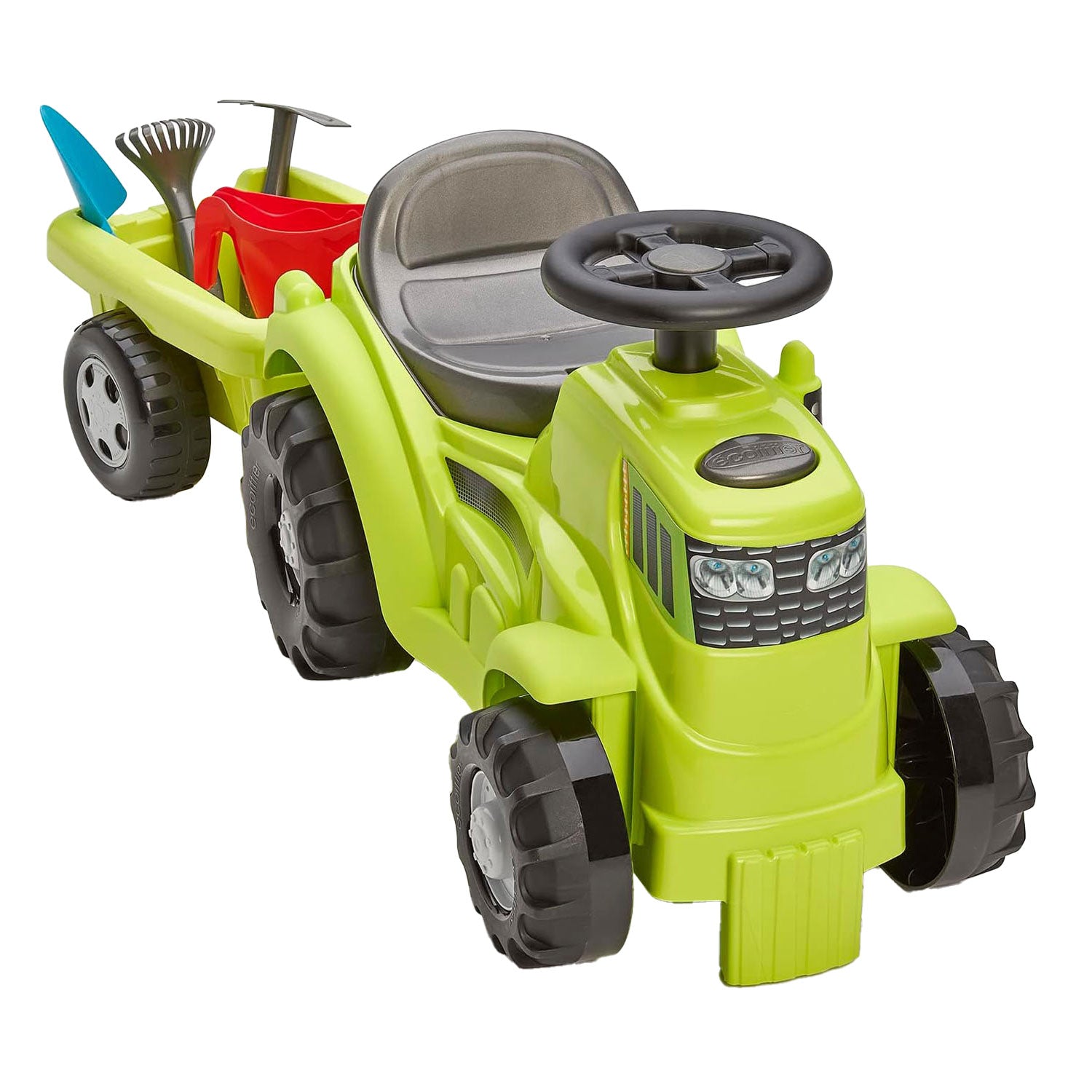 Ecoiffier - tractor met aanhanger