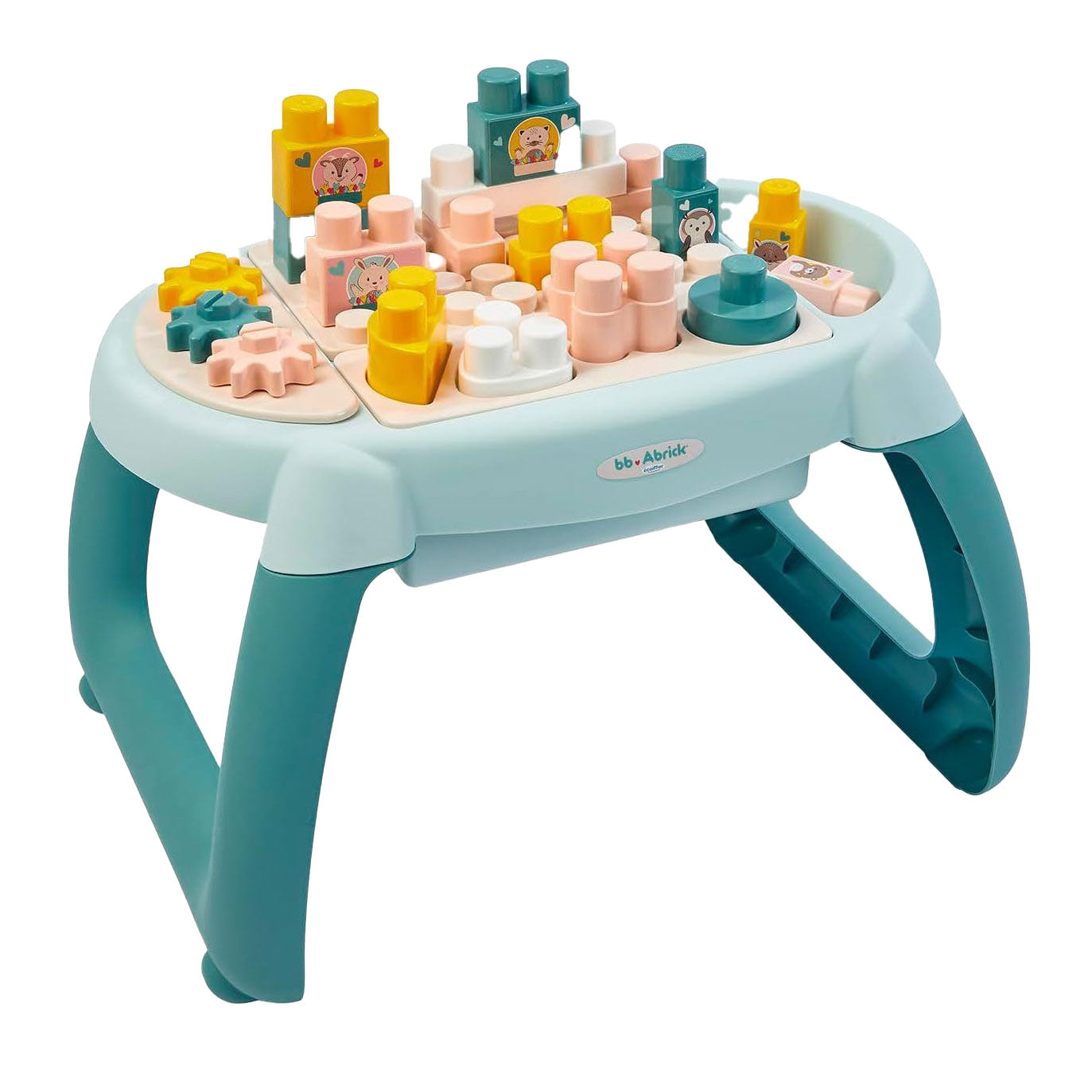 Ecoiffier abrick ecoiffier bb abrick eerste activiteitentafel met blokken