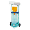 Ecoiffier schoonmaak trolley blauw - 5dlg.