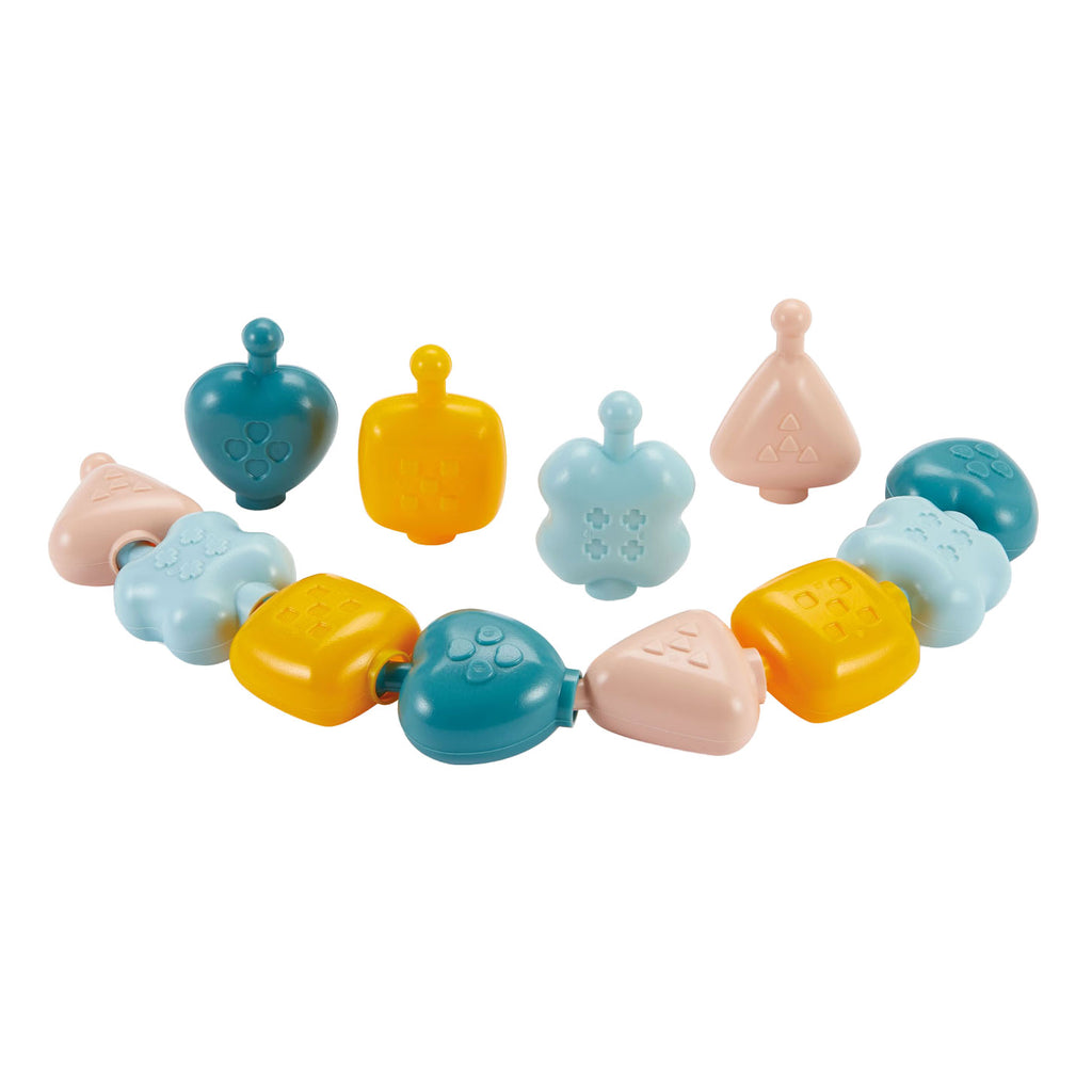 Abrick - Buitenband babyspeelgoed 4in1 speelset in opbergbox - 41dlg.