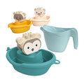 Abrick ecoiffier bb badbootjes dieren met gieter - 7dlg.