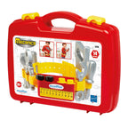 Écoiffier ecoiffier mecanics gereedschapsriem in kofffer met accessoires - 14dlg.