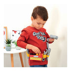 Écoiffier ecoiffier mecanics gereedschapsriem in kofffer met accessoires - 14dlg.