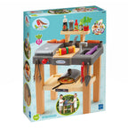 Ecoiffier - zomer keuken met barbecue en pizzaoven - 27dlg.