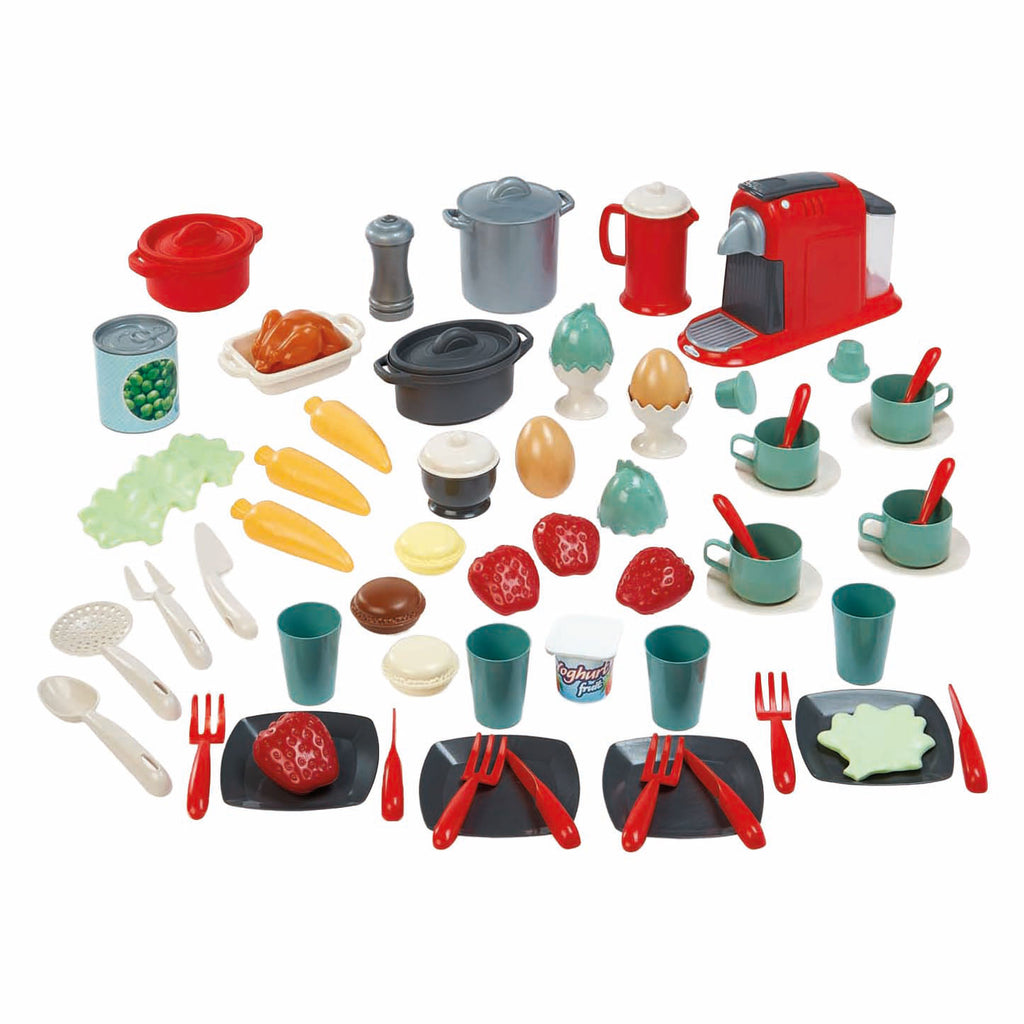 Écoiffier - Écoiffier 100% chef servies in opbergbox - 70dlg.